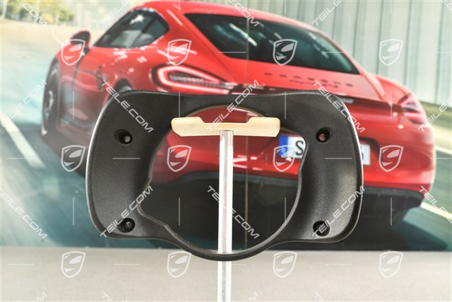 Obudowa kolumny kierowniczej, czarna satyna