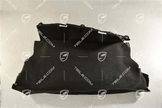 Wykładzina schowka dachu cabrio, czarna