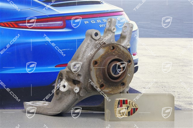 Wheel carrier, rear axle, L