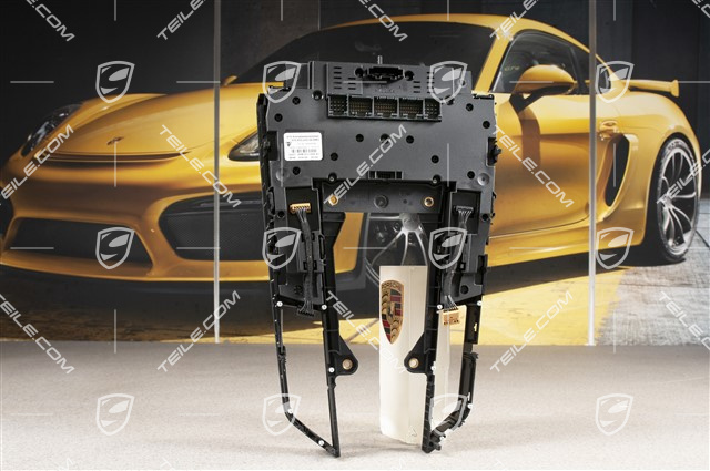 Control panel / switchboard air conditioner, adjustable heatinging seats, Black / Silver grey