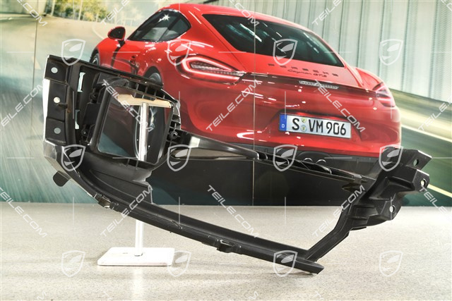 Front bumper grille, ACC with InnoDrive, Black matte, R