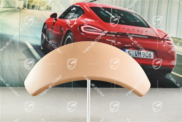 Instrumentenhutze / Abdeckung, Kunstleder, Sandbeige