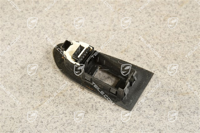 Abdeckkappe, Satinschwarz