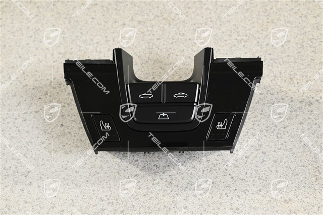 Convertible, Control panel / Keypad, seat heating and convertible top operation