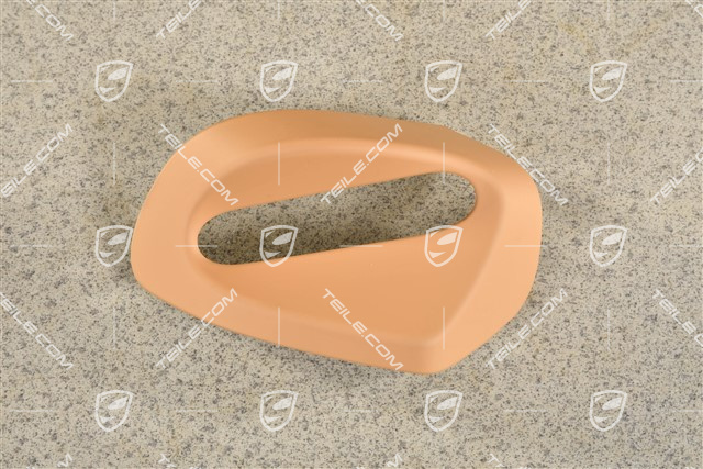 Cabrio, Zaślepka pasa bezpieczeństwa, beżowa, L