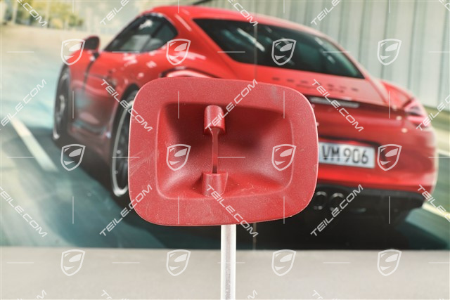 Blenda w tylną półkę, bordowa, L=R