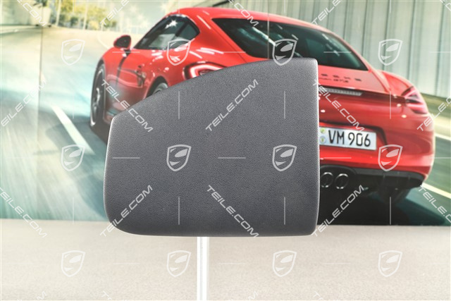 Blende vorne, obere Mittekonsole, Kunstleder, Metropolblau, L