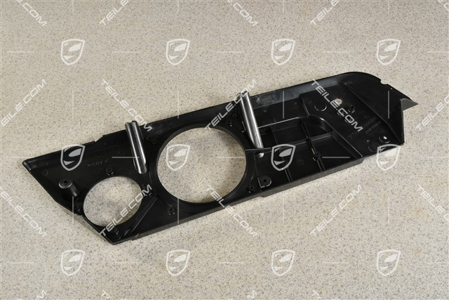 Speaker retaining frame, passengers door, R