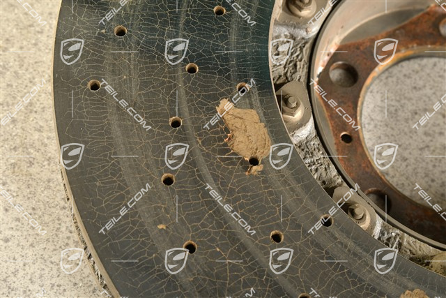 PCCB ceramik brake disc, 20-inch / 420mm, L, damged