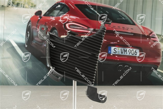 Blenda / osłona wlotu powietrza, boczna, PDC, czarny mat, R