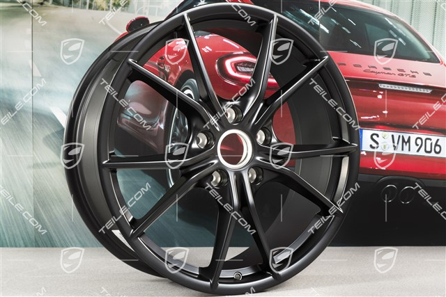 20" Felga Carrera S IV, 8J x 20 ET57, czarny mat satyna