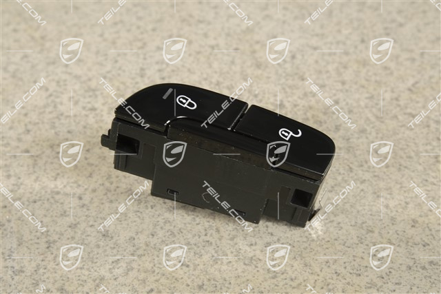 Przełącznik / przycisk centralnego zamka, Czarny połysk, R