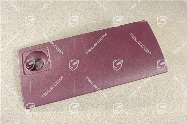Glove kompartment cover, Leatherette, Magenta