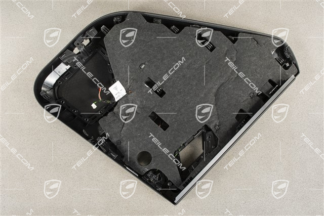 Türverkleidung, Hinten, Ohne Sonnenschutzrollo, Kunstleder, Schwarz, R