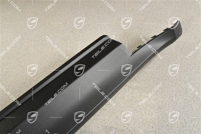 Schwellerblende / Seitenschweller, Schwarzmatt, R