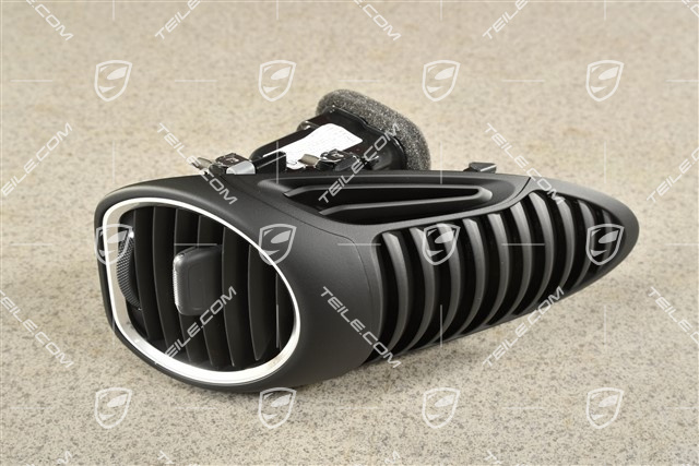 Kratka nawiewu, czarna, L