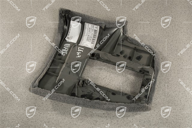 Verkleidung Sicherungskasten, Dunkelgrau / Natur, L