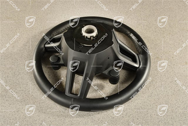 Lenkrad / Multifunktionslenkrad, Schwarz