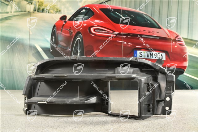 Blenda zderzaka przedniego / kratka z ACC, Czarna, R