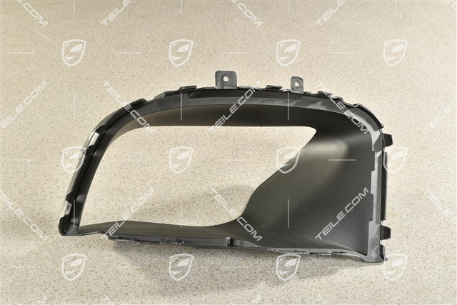 Prowadnica powietrza 3,0L 245kW / 3,6L 309kW / Diesel 3,0L 155/176/180/190/193kW / Diesel 4,2L, czarna satyna, L