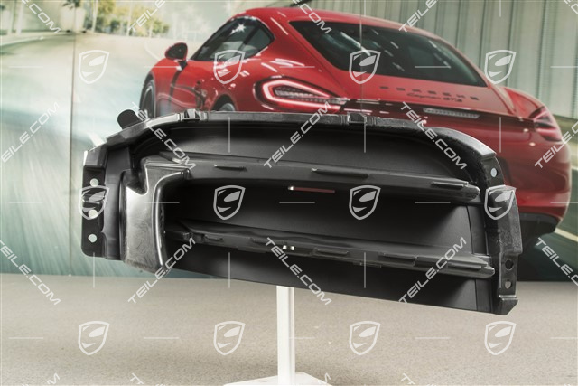 Front bumper Grille / Insert Cover, Black, L