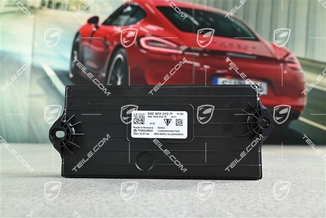Turbo, Control unit rear spoiler