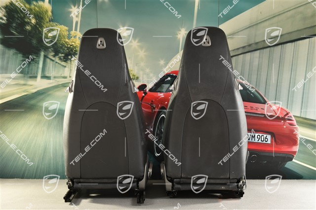 Sitze, schwarz, Alcantara, Manual, Satz (L+R)