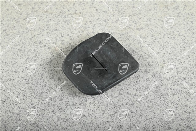 Zaślepka haka zderzaka przedniego z nakładką ze stali nierdzewnej, Turbo, R