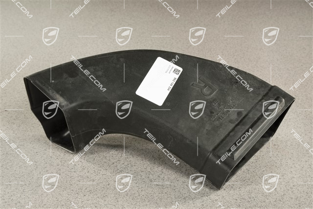 Air guide / Air duct, Upper, R