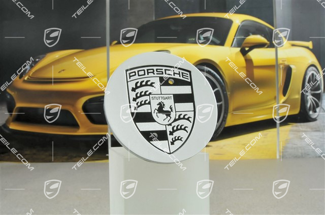 Radzierdeckel, konkav, 19" Macan Turbo / 19" Macan Design, Brilliantchromlack