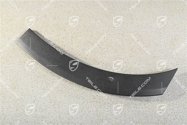 Radabdeckung, Kotflügel, Vorne, Satinschwarz, Parklenkassistent, R