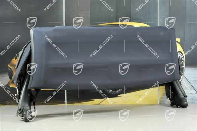 Cabriodach komplett, in blau