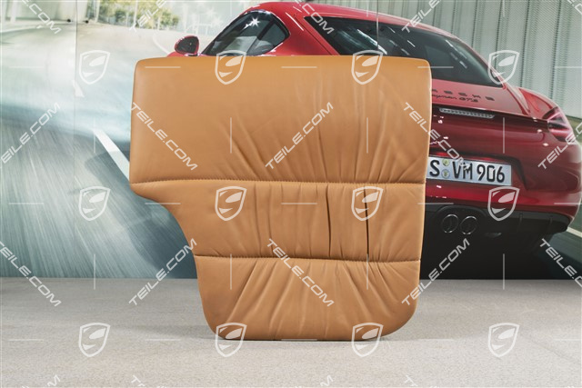 Notsitzkissen, Coupe/Targa, Raffleder, Braun/Natur, L