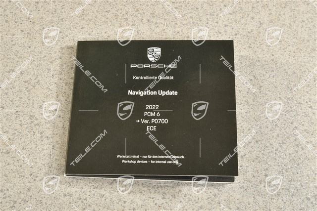 Navigation software update, USB Stick, PCM 6