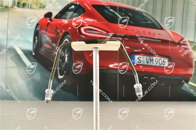 Front brake caliper connecting line,  Ceramic brakes, PCCB