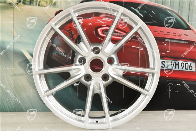 20" Felga Carrera, 11J x 20 ET66, do kół zimowych, srebrny brylantowy