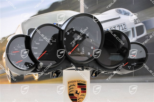 Licznik zintegrowany, GTS, PDK, czarny mat Licznik zintegrowany, GTS, PDK, czarny mat