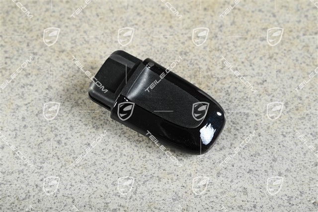 Ignition starter switch, lacquered, Jet Black metallic, KESSY / Entry and Drive