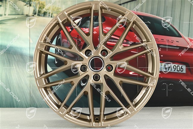 22-inch Macan RS Spyder Design wheel rim, 9J x 22 ET29, neodyme