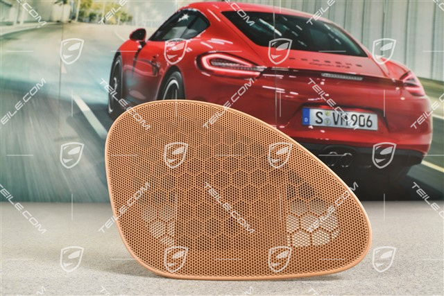 Osłona głośnika tapicerki tylnej, beżowa, Coupe, L