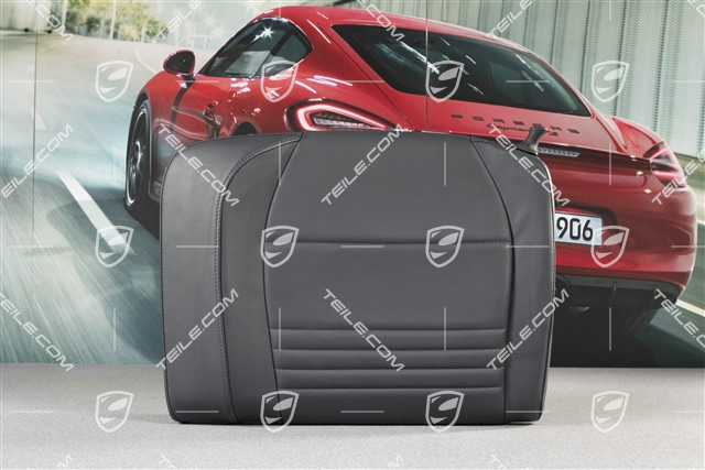 Oparcie tylnego siedzenia, skóra, metropole blue, Coupe, L