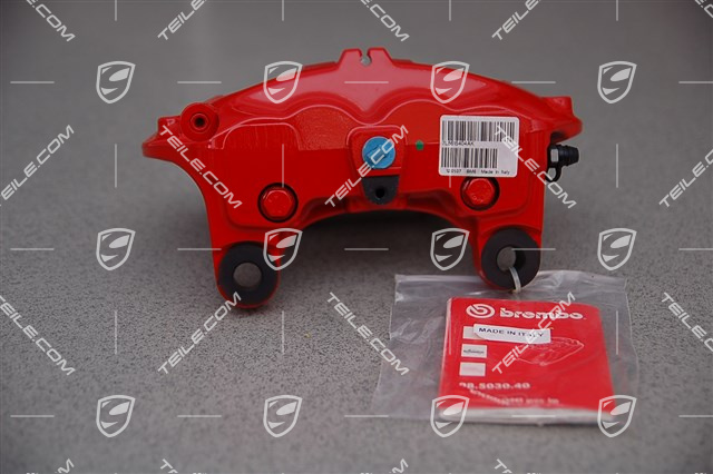 Zacisk hamulcowy, czerwony, średnica tarczy 18", R