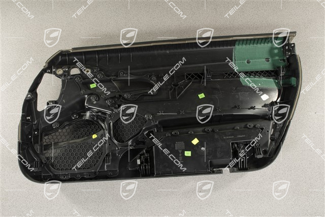 Tapicerka drzwi skóropodobna, bez listwy ozbobnej, System audio ASK, czarna, L