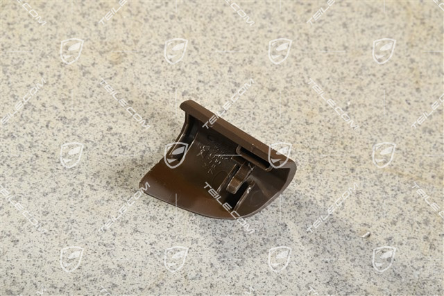 Obudowa blenda  uchwytu konsoli środkowej, brązowa / Saddle Tan, R