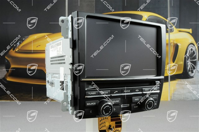 Bedienteil, Navigationssystem PCM 3, Digitaler Radioemfang DAB