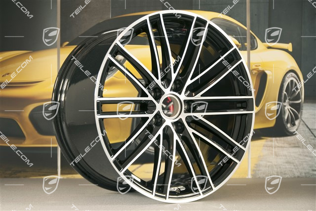 20" Felge 911 Turbo IV, 11,5J x 20 ET56, schwarz hochglanz