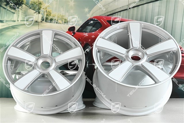 20+21" komplet felg, Sport Classic II, felgi przednie 9,5J x 20 ET44 + felgi tylne 12J x 21 ET70