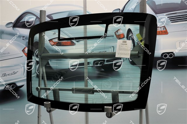 Szyba tylna, bez wycieraczki tylnej, CD-Radio Porsche CDR 31