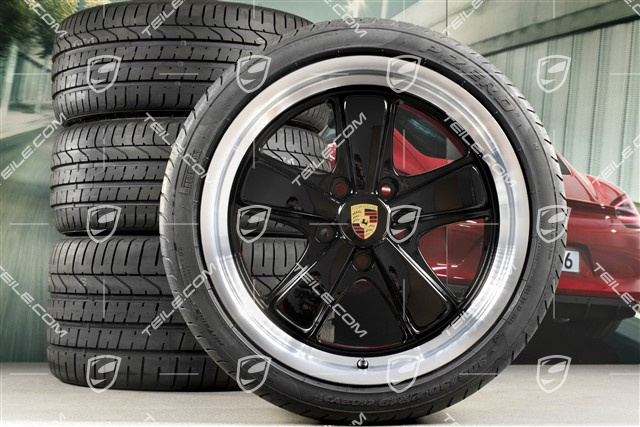 19" Komplet kół letnich "911 Sport Classic", felgi 8,5J x 19 ET55 + 11,5J x 19 ET67, opony Michelin 235/35 ZR19 + 305/30 ZR19