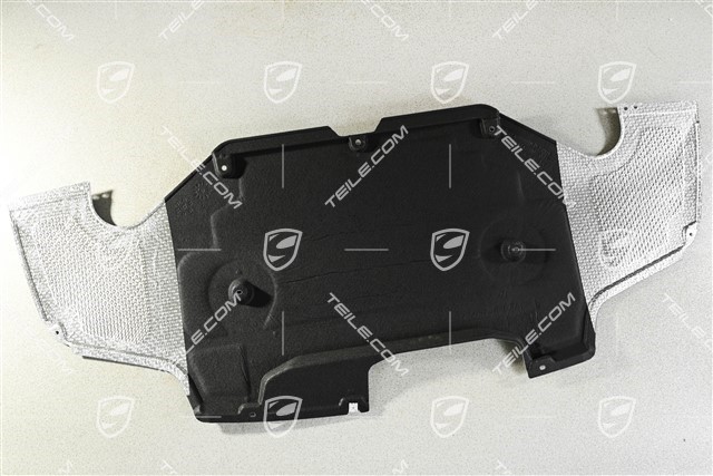 Unterbodenverkleidung, hinten mitte / Anhängevorrichtung elektrisch abklappbar
